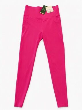 HALARA Bright Pink High-Waist Active Leggings